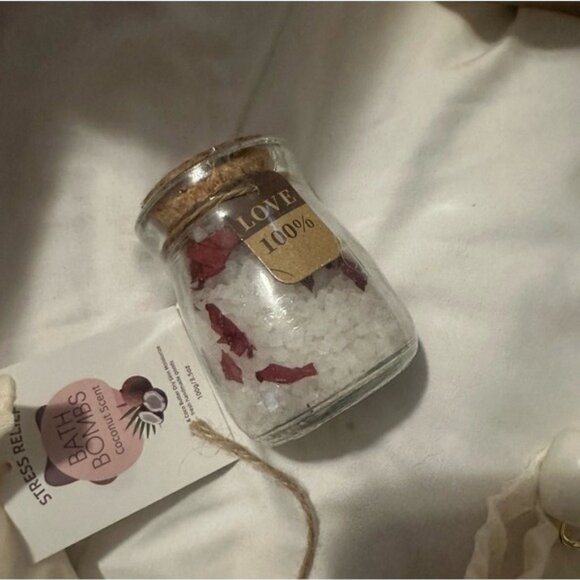 Natural Relaxation Spa Gift Box Set Lavender Oil Bath Bombs Cozy Self Care - Picture 8 of 16